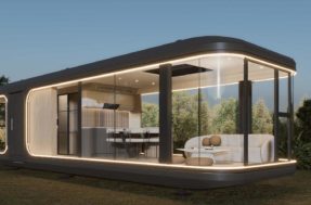 Casa cápsula quer revolucionar o conceito de habitação no Brasil