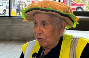 Funcionário de 82 anos do McDonald’s recebe apoio inesperado