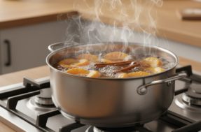 Truque da vovó: por que todos estão fervendo cascas de tangerina com canela?